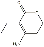 2H-Pyran-2-one,4-amino-3-ethyl-5,6-dihydro-(9CI)