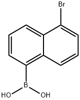 Boronic acid, (5-bromo-1-naphthalenyl)- (9CI)