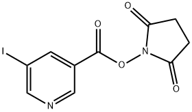 N-succinimidyl-5-iodo-3-pyridinecarboxylic acid