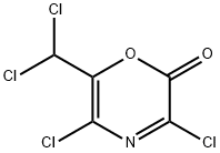 2H-1,4-Oxazin-2-one,  3,5-dichloro-6-(dichloromethyl)-