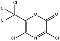 2H-1,4-Oxazin-2-one,  3,5-dichloro-6-(trichloromethyl)-