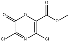2H-1,4-Oxazine-6-carboxylic  acid,  3,5-dichloro-2-oxo-,  methyl  ester