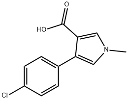 4-(4-CHLOROPHENYL)-1-METHYL-1H-PYRROLE-3-CARBOXYLIC ACID
