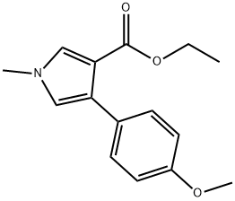 4-(4-Methoxyphenyl)-1-methyl-1H-pyrrole-3-carboxylic acid ethyl ester