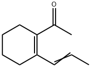 Ethanone, 1-[2-(1-propenyl)-1-cyclohexen-1-yl]-, (E)- (9CI)