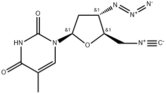 3'-azido-5'-isocyano-3',5'-dideoxythymidine