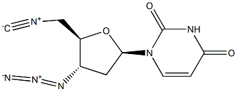 3'-azido-5'-isocyano-2',3',5'-trideoxyuridine