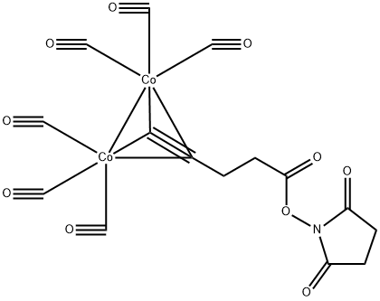(N-succinimidyl 4-pentynoate)hexacarbonyldicobalt