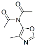Acetamide,  N-acetyl-N-(4-methyl-5-oxazolyl)-