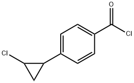 Benzoyl chloride, 4-(2-chlorocyclopropyl)- (9CI)