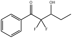 1-Pentanone, 2,2-difluoro-3-hydroxy-1-phenyl- (9CI)