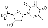 [5',5''-2H2]THYMIDINE