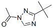 1H-1,2,4-Triazole, 1-acetyl-3-(1,1-dimethylethyl)- (9CI)