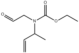 Carbamic  acid,  (1-methyl-2-propenyl)(2-oxoethyl)-,  ethyl  ester  (9CI)