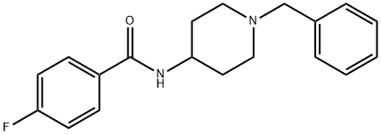 N-(1-benzyl-4-piperidinyl)-4-fluorobenzamide