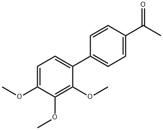 2,3,4-trimethoxy-4'-acetyl-1,1'-biphenyl