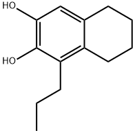 2,3-Naphthalenediol, 5,6,7,8-tetrahydro-1-propyl- (6CI)