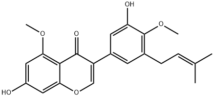 5,4'-dimethoxy-3'-prenylbiochanin A