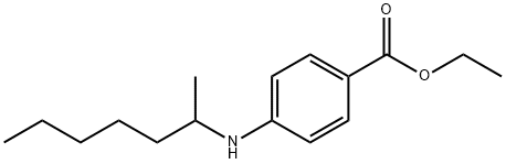 ETHYL N-(2-HEPTYL)-P-AMINOBENZOATE