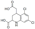 2-carboxy-4-(carboxymethyl)-5,7-dichloro-1,2,3,4-tetrahydroquinoline