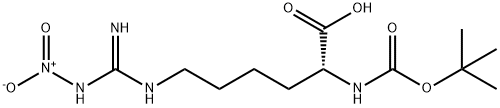 2-(tert-butoxycarbonylamino)-6-(3-nitroguanidino)hexanoic acid