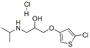 1-(5-chlorothiophen-3-yl)oxy-3-(propan-2-ylamino)propan-2-ol hydrochlo ride