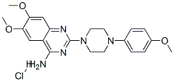6,7-DIMETHOXY-2-[4-(4-METHOXYPHENYL)PIPERAZIN-1-YL]QUINAZOLIN-4-AMINE HYDROCHLORIDE