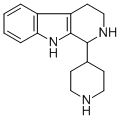 1H-Pyrido(3,4-b)indole, 2,3,4,9-tetrahydro-1-(4-piperidinyl)-