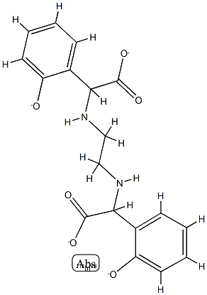 2-[2-[[carboxylato-(2-oxidophenyl)methyl]amino]ethylamino]-2-(2-oxidop henyl)acetate, indium(+3) cation