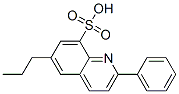 8-Quinolinesulfonic  acid,  2-phenyl-6-propyl-
