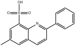 8-Quinolinesulfonic  acid,  6-methyl-2-phenyl-