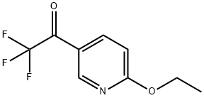 Ethanone, 1-(6-ethoxy-3-pyridinyl)-2,2,2-trifluoro- (9CI)