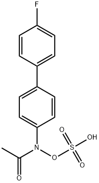N-hydroxy-4'-fluoro-4-(acetylamino)biphenyl sulfate
