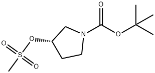 (S)-1-BOC-3-甲磺酰氧基吡咯烷
