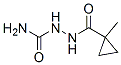 Cyclopropanecarboxylic acid, 1-methyl-, 2-(aminocarbonyl)hydrazide (9CI)