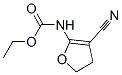 Carbamic  acid,  (3-cyano-4,5-dihydro-2-furanyl)-,  ethyl  ester  (9CI)