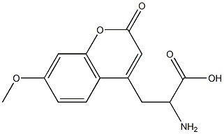 2-amino-3-(7-methoxy-4-coumaryl)propionic acid