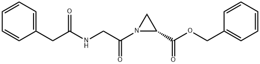 N-(phenylacetyl)glycylaziridine-2-carboxylate phenylmethyl ester