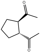 Ethanone, 1,1-(1,2-cyclopentanediyl)bis-, trans- (9CI)