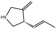 Pyrrolidine, 3-methylene-4-(1-propenyl)-, [S-(E)]- (9CI)