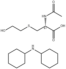 N -乙酰-S -(2 -羟乙基)- L -半胱氨酸二环己基盐