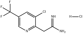 2-Pyridineethanimidamide, 3-chloro-5-(trifluoromethyl)-, hydrochloride (1:1)
