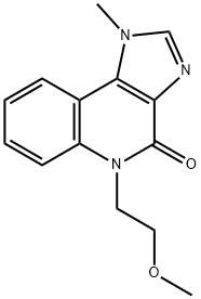4H-Imidazo(4,5-c)quinolin-4-one, 1,5-dihydro-5-(2-methoxyethyl)-1-meth yl-