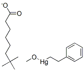phenylethyl methoxy mercury neodecanoate