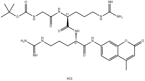 N-tert-BOC-Gly-Arg-Arg 7-amido-4-methylcoumarin HCl