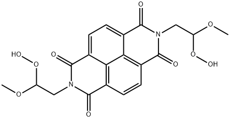 N,N'-bis(2-hydroxyperoxy-2-methoxyethyl)-1,4,5,8-naphthalenetetracarboxylic diimide