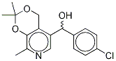 (+/-)-4-Chlorophenyl-5-[(3,4-isopropylidine)-2-methylpyridine]methanol