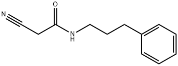 2-cyano-N-(3-phenylpropyl)acetamide