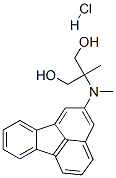 2-(fluoranthen-2-ylmethylamino)-2-methyl-propane-1,3-diol hydrochlorid e