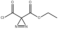 3H-Diazirine-3-carboxylic acid, 3-(chlorocarbonyl)-, ethyl ester (9CI)